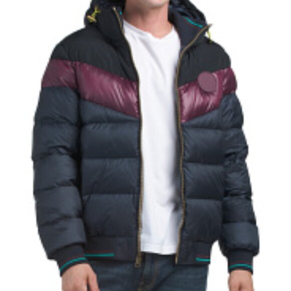 NEW SCOTCH & SODA Kilyo Padded Jacket With Contrast Details 1025 8m4 - Picture 1 of 3